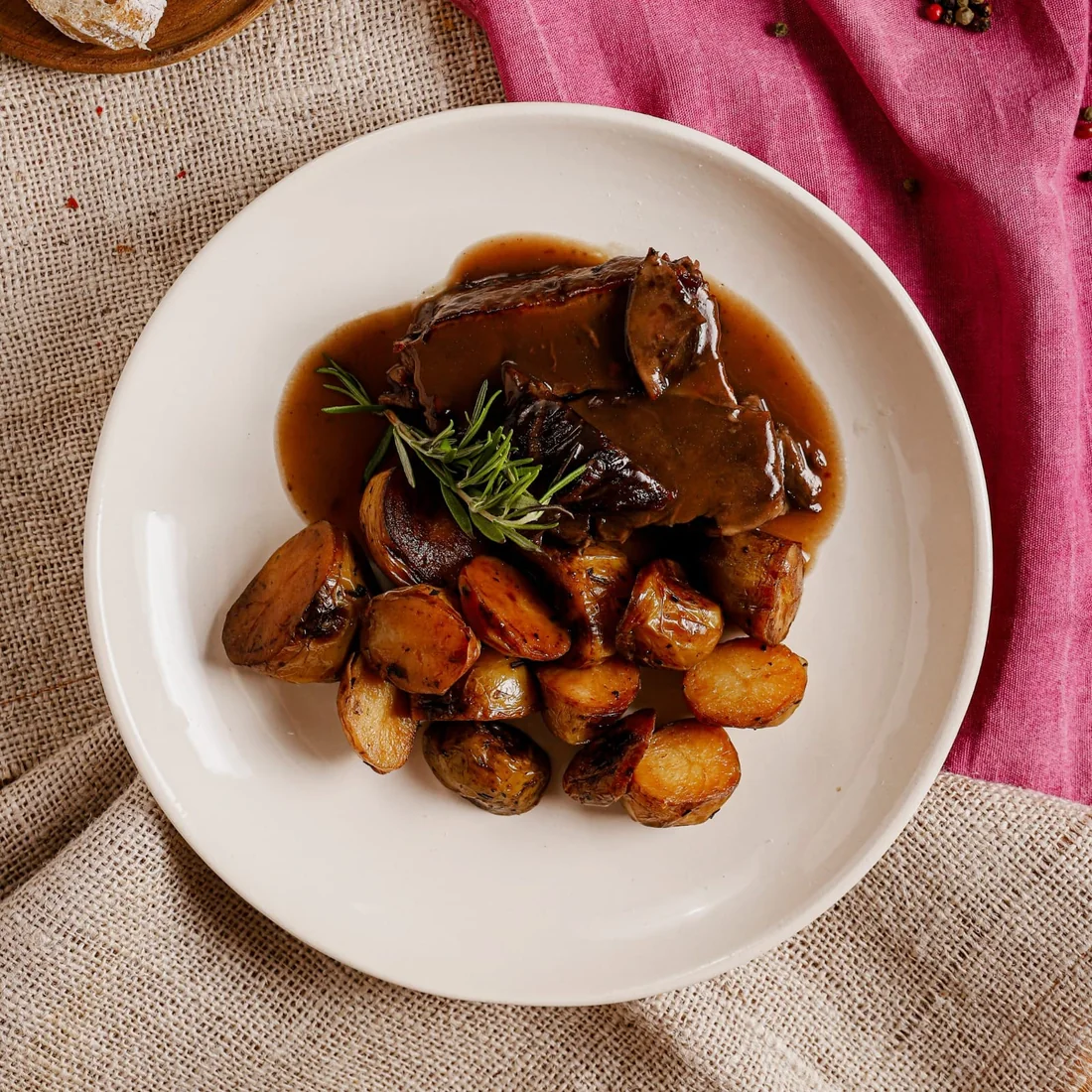 TERNERA AL MALBEC / VEAL AU MALBEC
